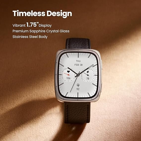Yernix Active 2 Smart Watch 1.75" Sapphire Glass - Image 2